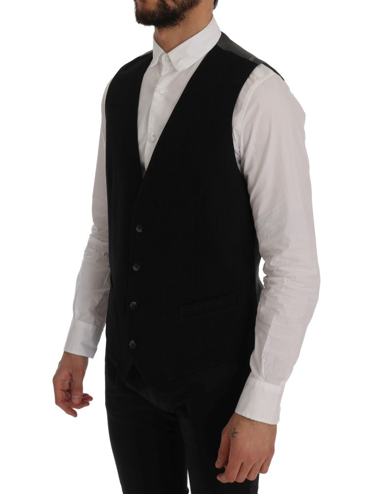 Dolce & Gabbana Elegant Striped Vest