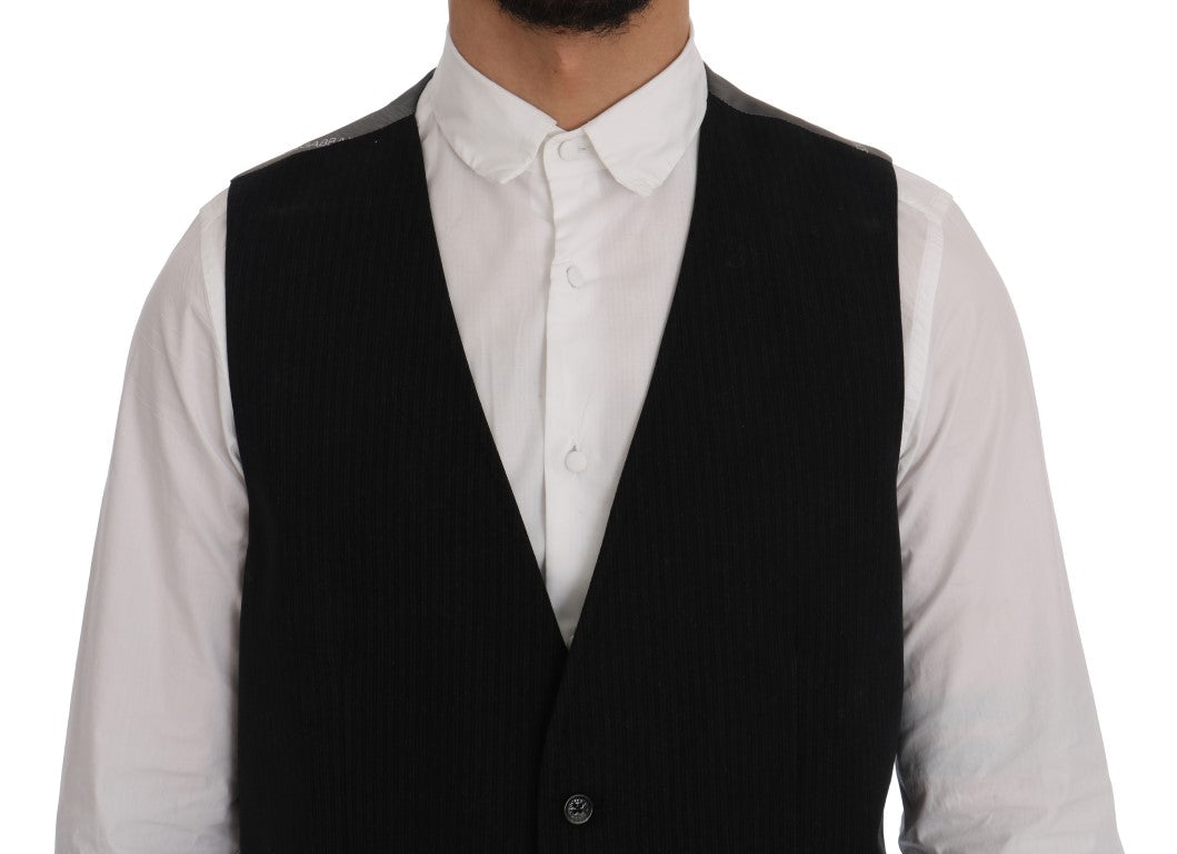 Dolce & Gabbana Elegant Striped Vest