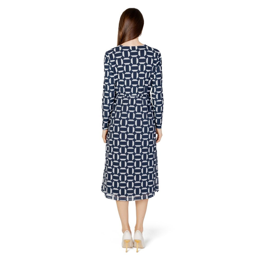 Street One Blau Polyester Lang