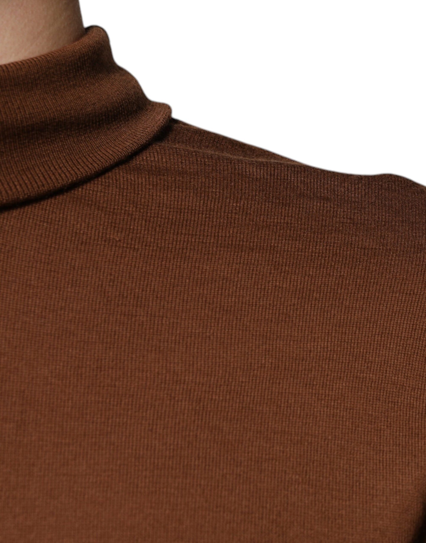 Dolce & Gabbana Brauner Kaschmir-Rollkragenpullover