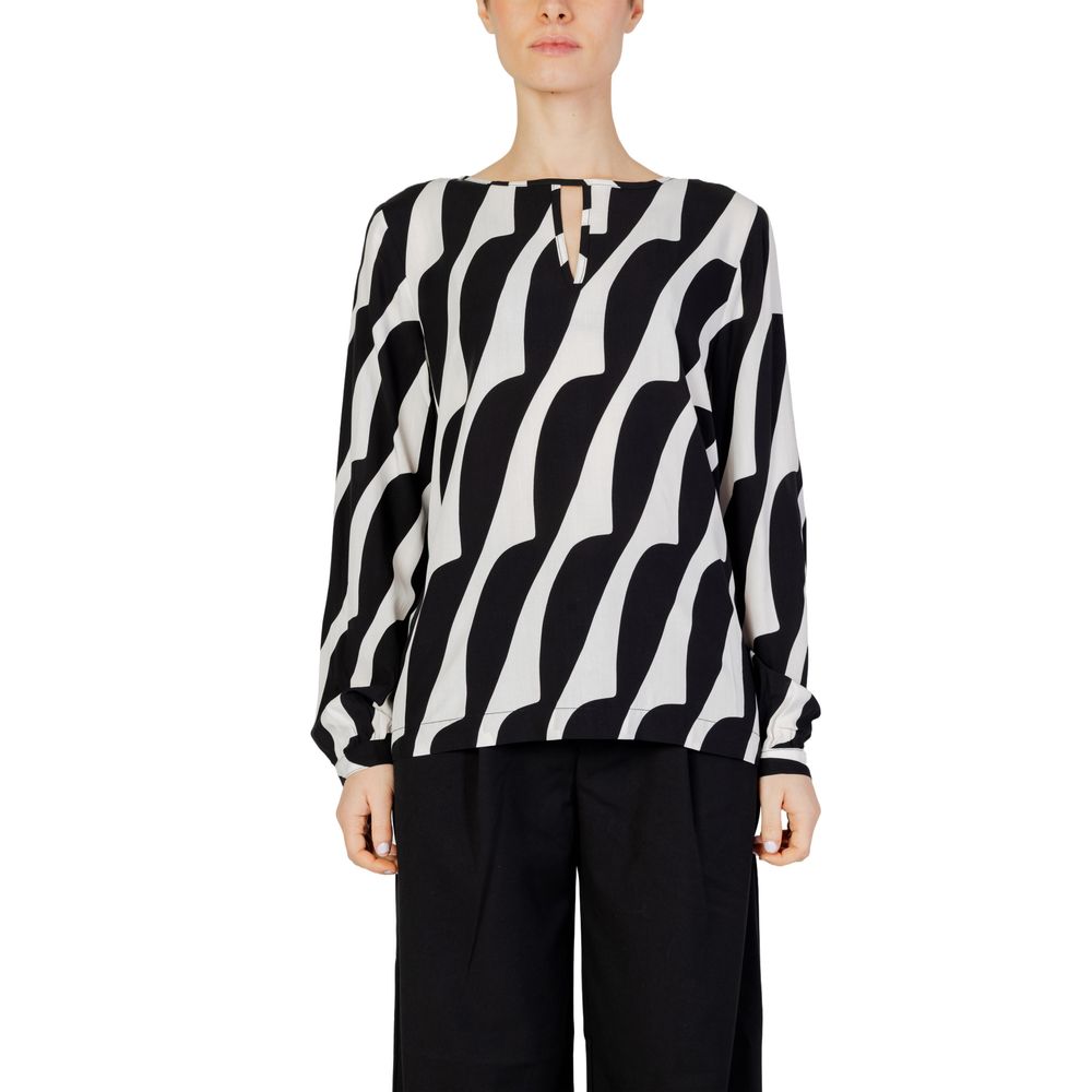 Street One Schwarze Viskosebluse
