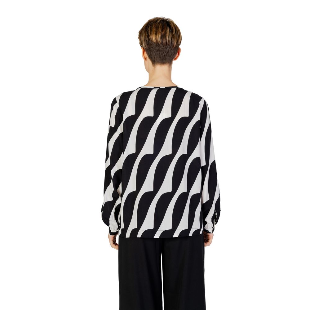 Street One Schwarze Viskosebluse