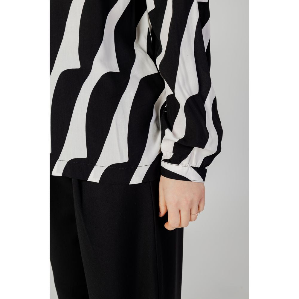 Street One Schwarze Viskosebluse