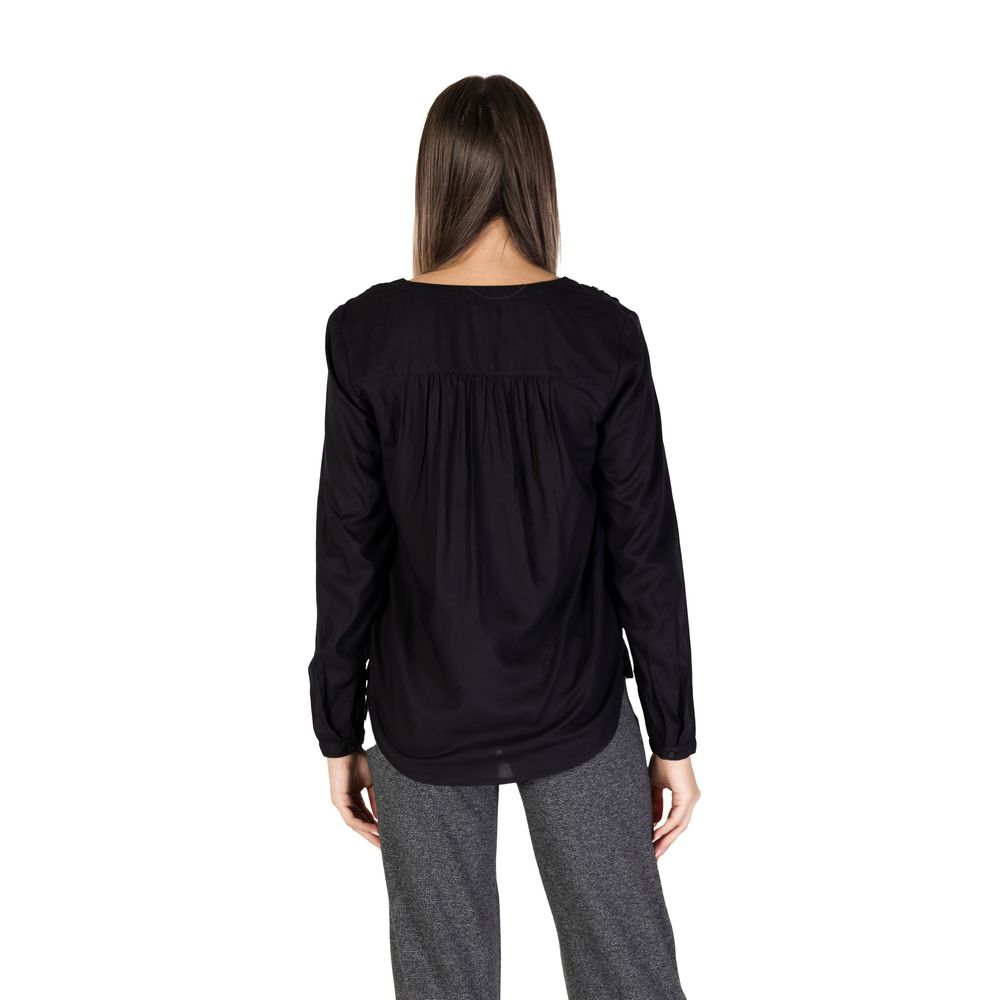 Street One Schwarze Viskosebluse