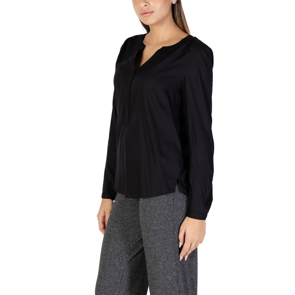 Street One Schwarze Viskosebluse