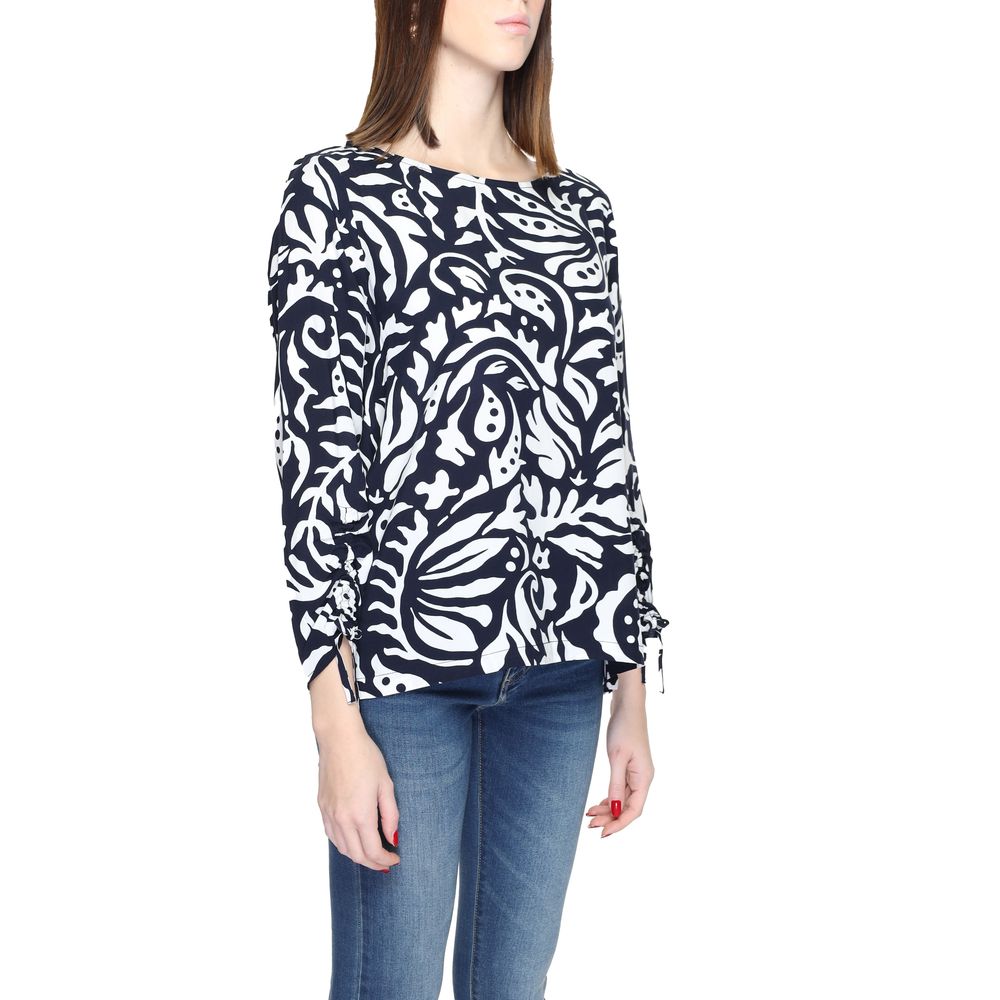 Street One Blaue Viskose-Bluse