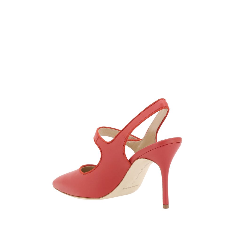Manolo Blahnik Camparisli Pumpen
