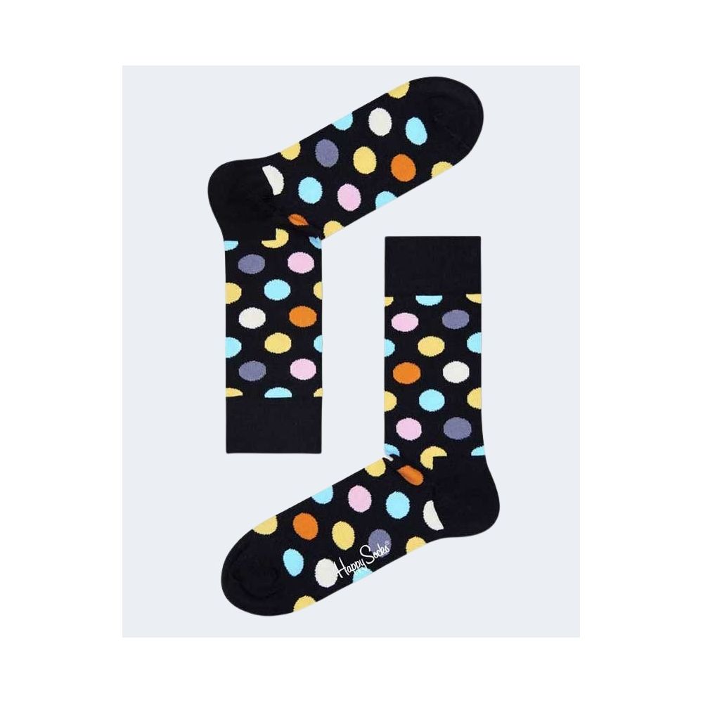 Happy Socks Schwarze Baumwollsocke