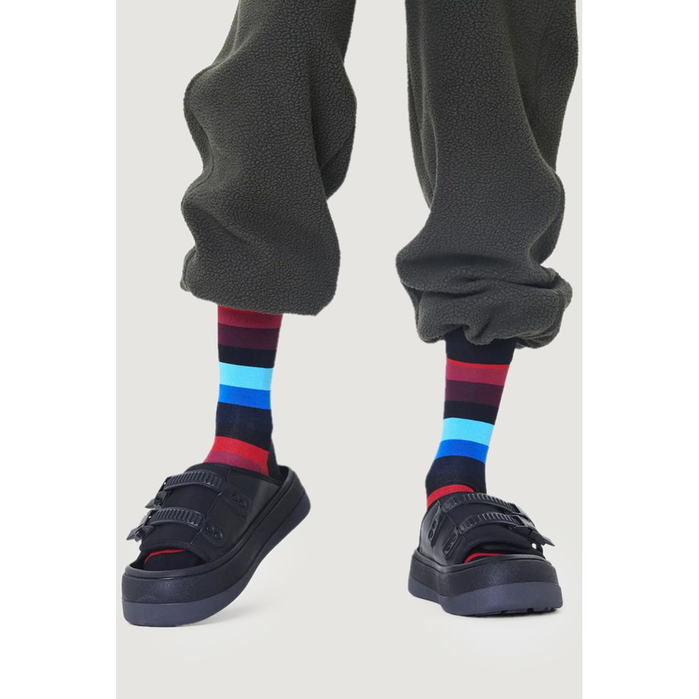 Happy Socks Schwarze Baumwollsocke
