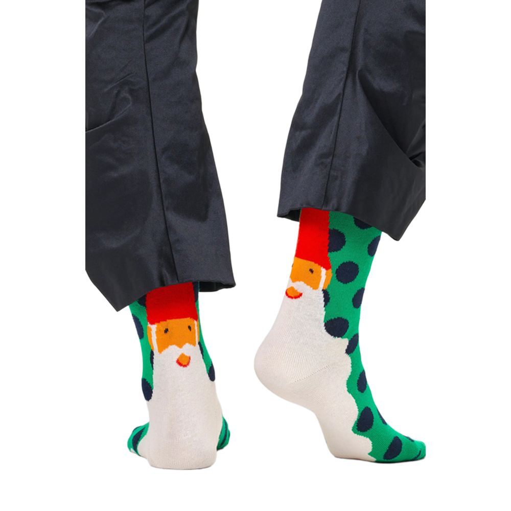 Happy Socks Grüne Baumwollsocke