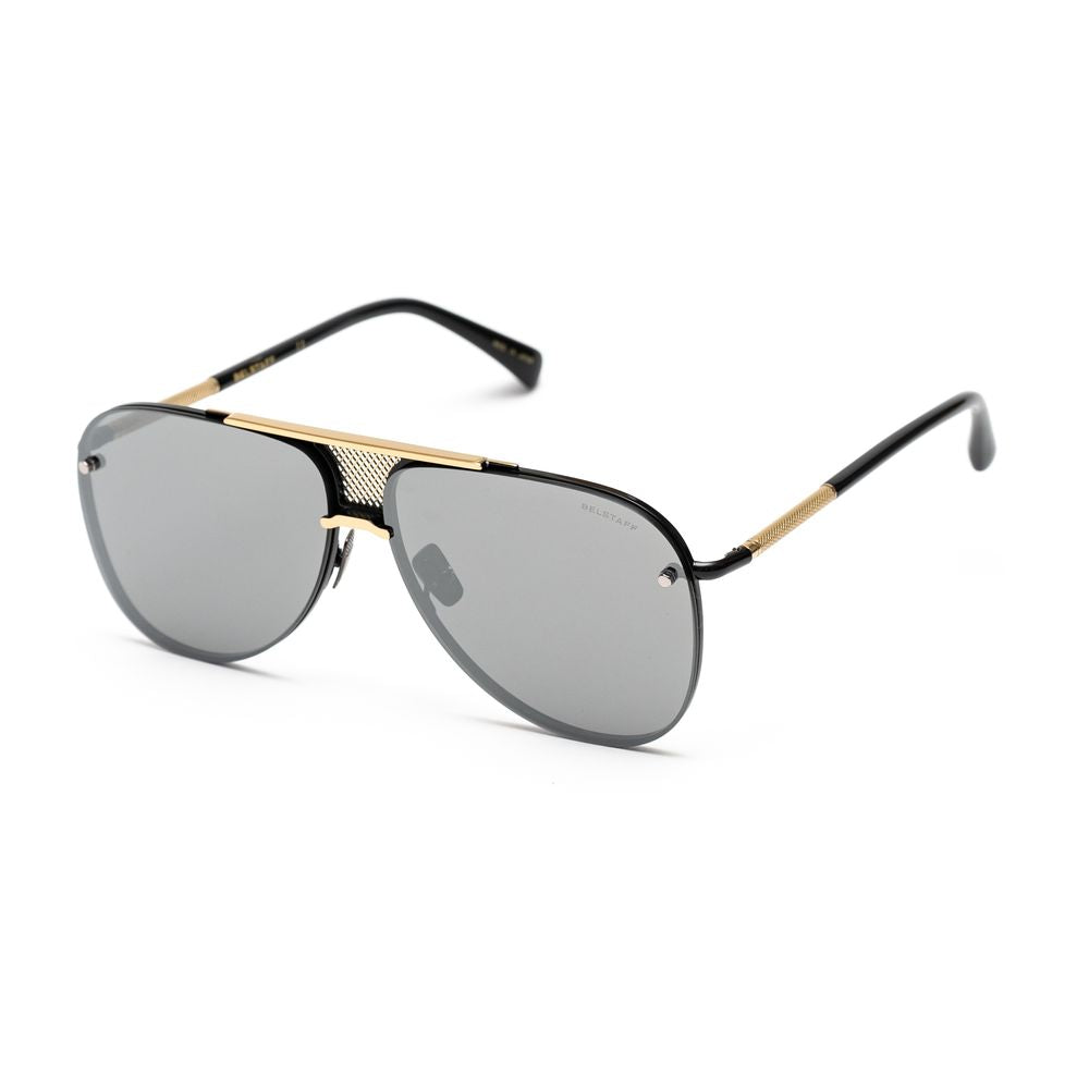 Belstaff Schwarze Titan-Sonnenbrille