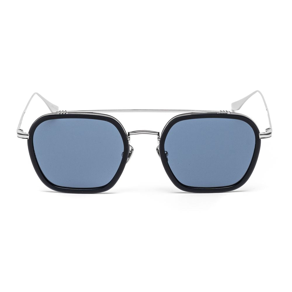 Belstaff Graue Edelstahl-Sonnenbrille