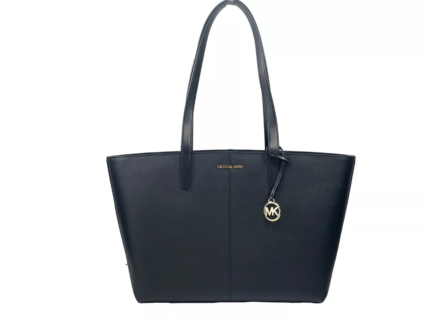Michael Kors Medium Zip Top Tote Carryall Bag Schwarz