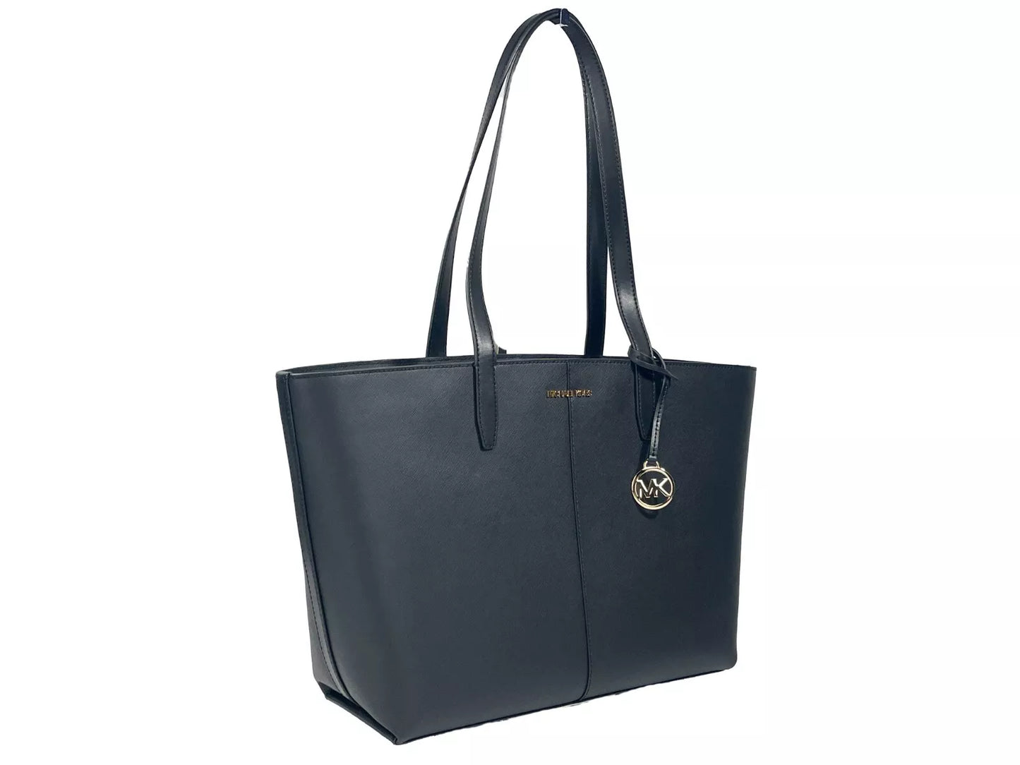 Michael Kors Medium Zip Top Tote Carryall Bag Schwarz
