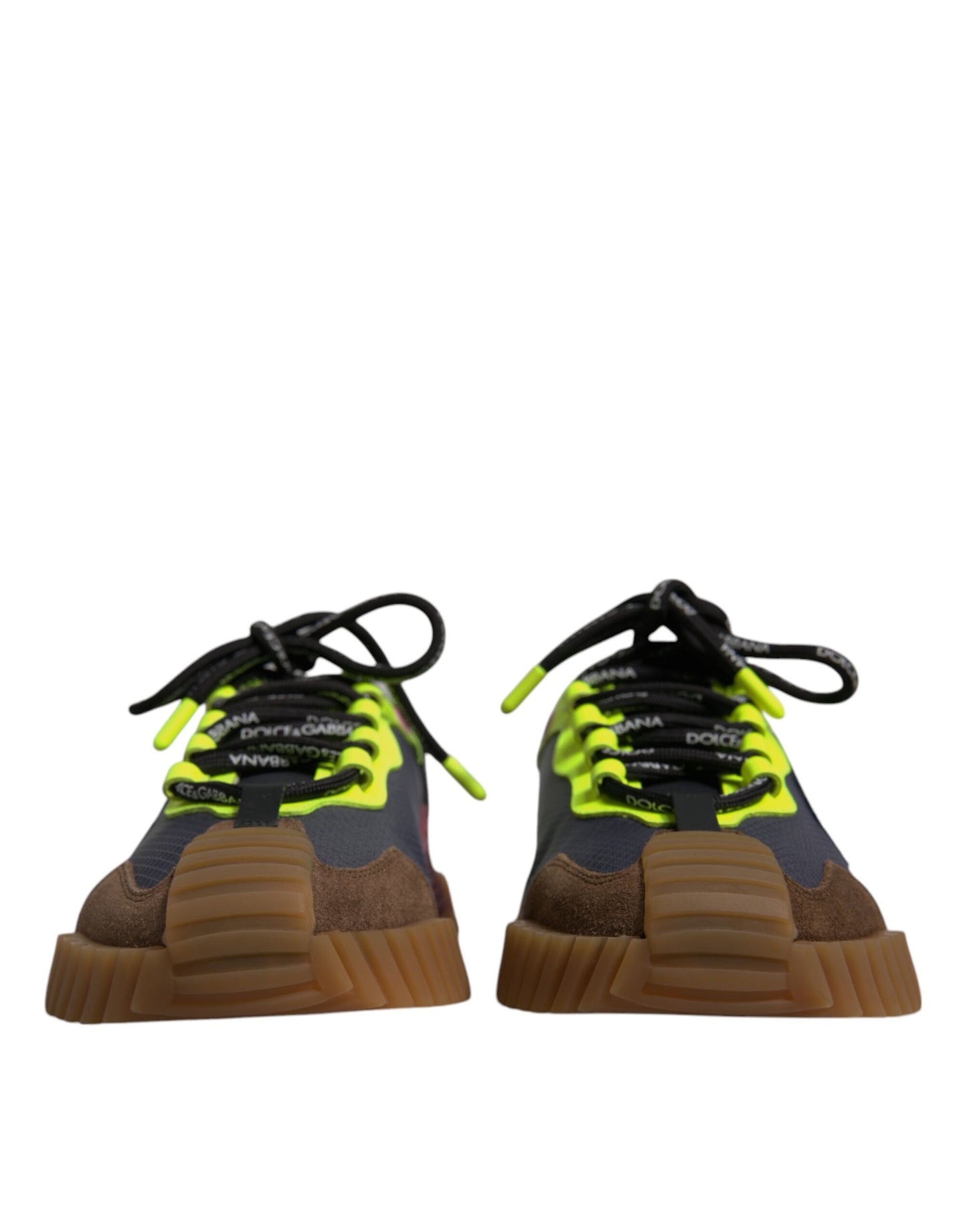 Dolce & Gabbana Multicolor Nylon Low Top NS1 Turnschuhe Schuhe