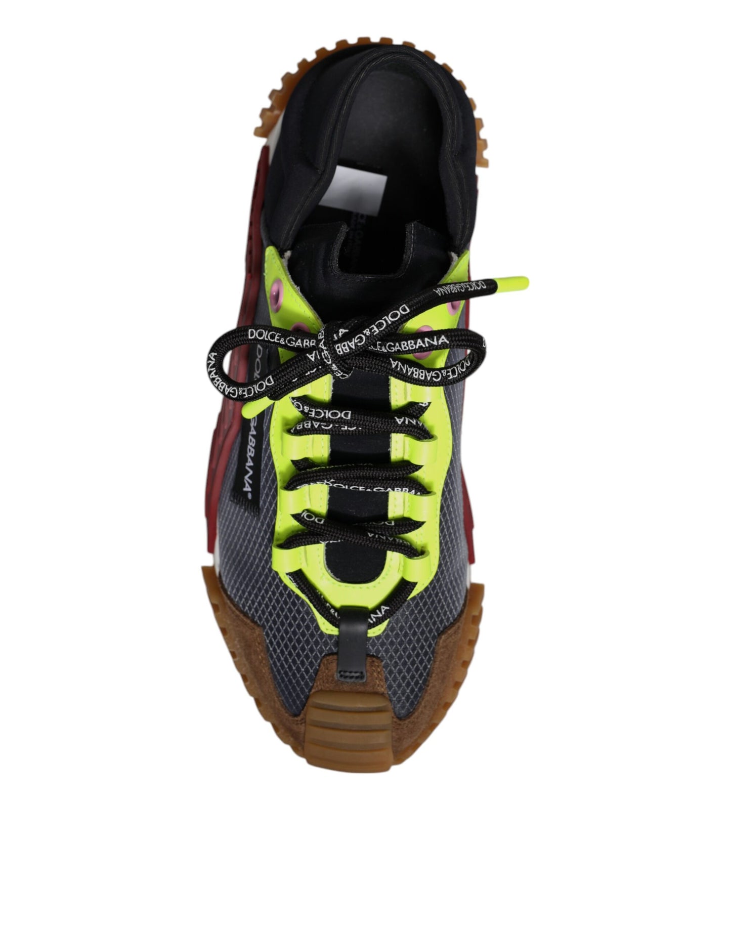Dolce & Gabbana Multicolor Nylon Low Top NS1 Turnschuhe Schuhe