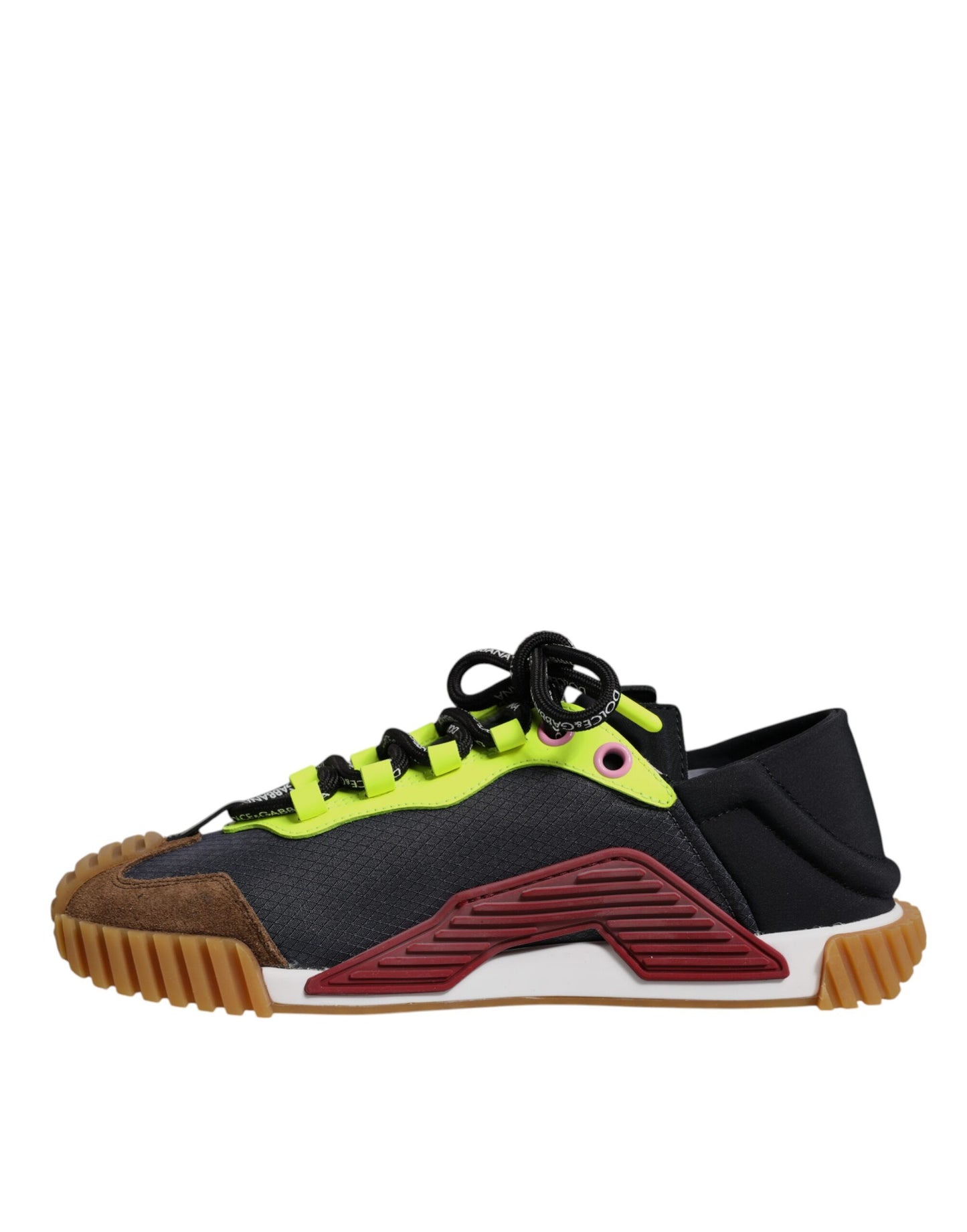 Dolce & Gabbana Multicolor Nylon Low Top NS1 Turnschuhe Schuhe