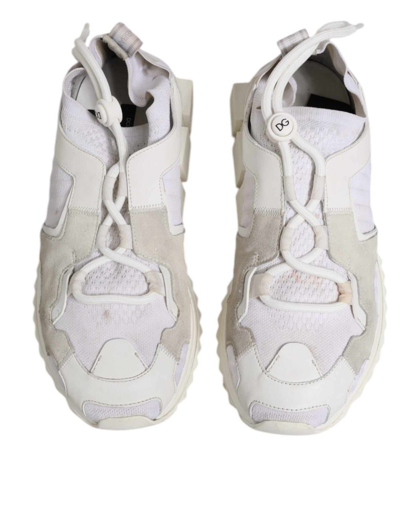 Dolce & Gabbana Weiß Mesh Sorrento Trekking Turnschuhe Schuhe