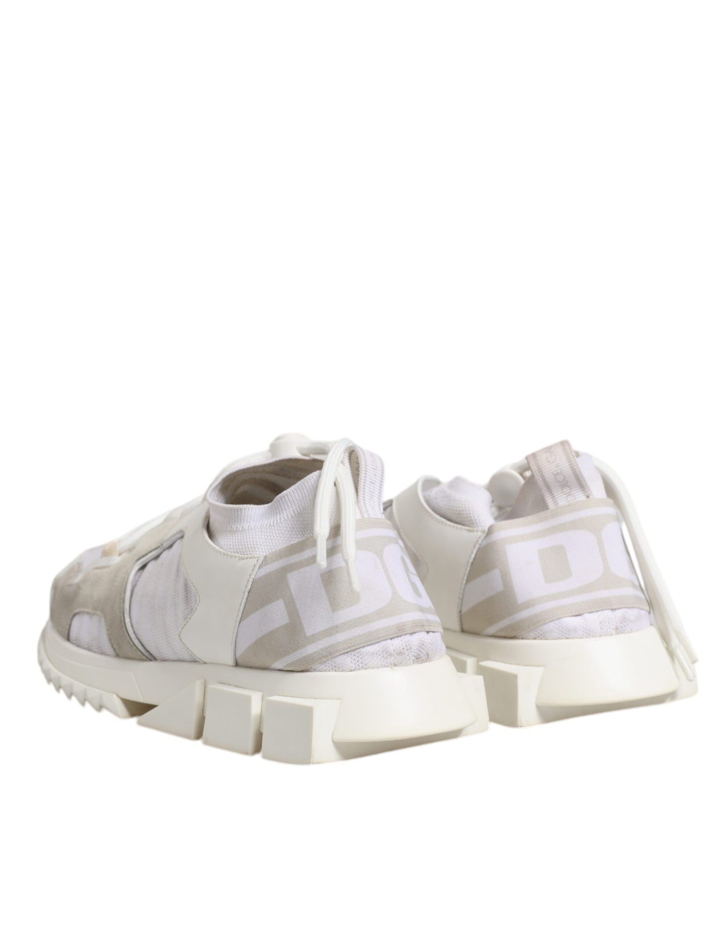 Dolce & Gabbana Weiß Mesh Sorrento Trekking Turnschuhe Schuhe