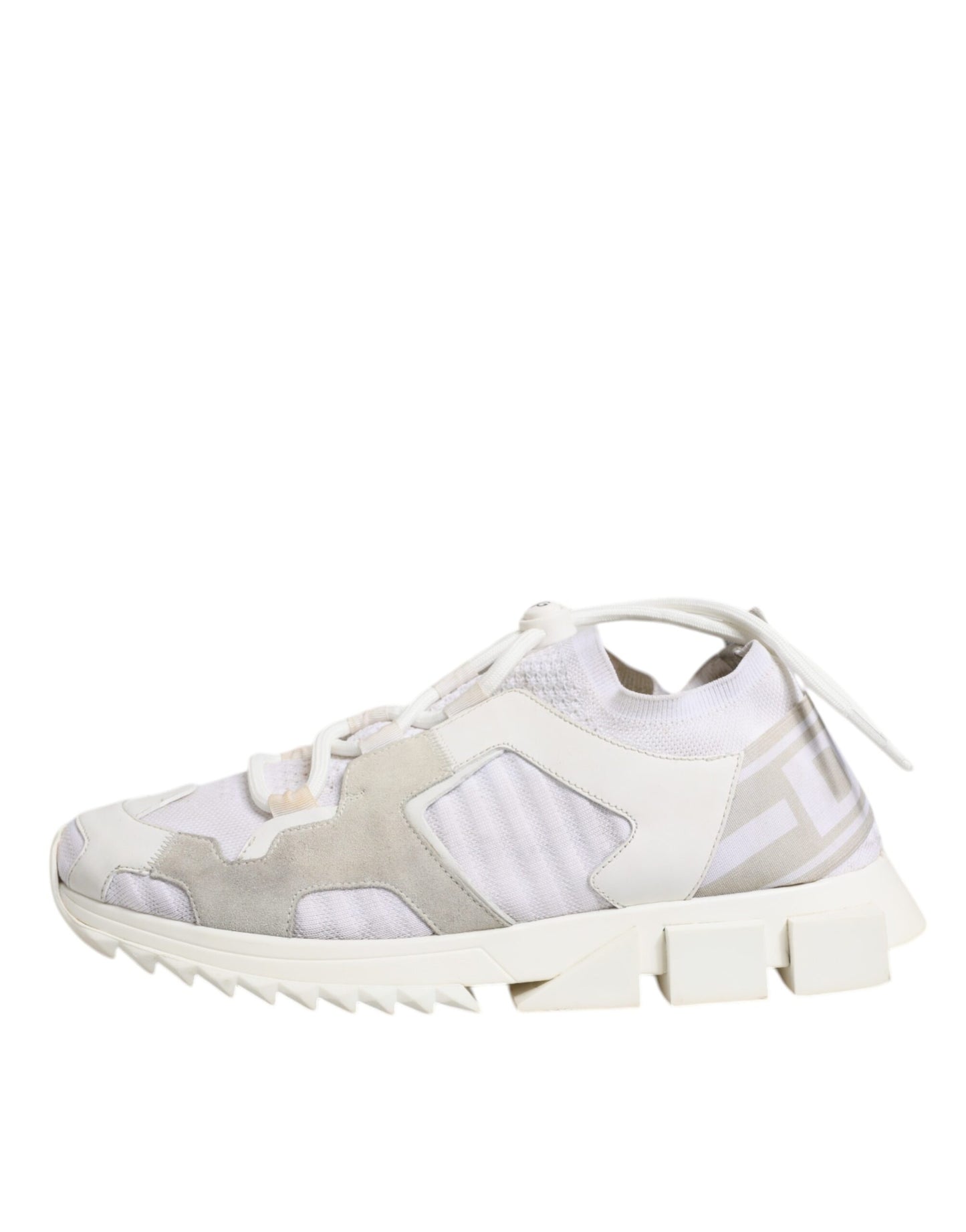 Dolce & Gabbana Weiß Mesh Sorrento Trekking Turnschuhe Schuhe