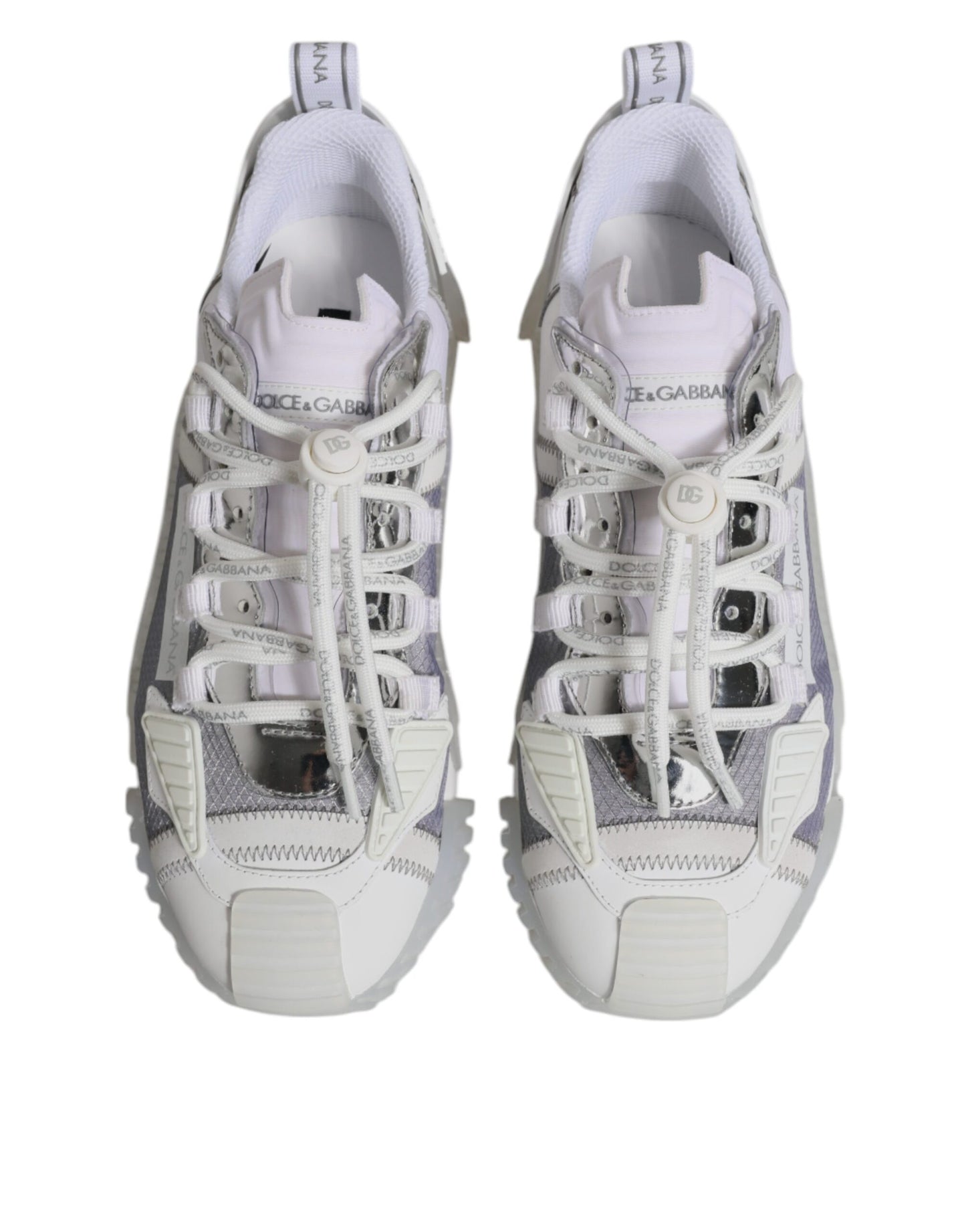 Dolce & Gabbana Multicolor Nylon NS1 Low Top Turnschuhe Schuhe
