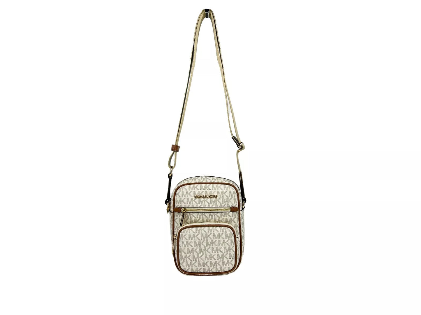 Michael Kors North South Medium Umhängetasche Vanille