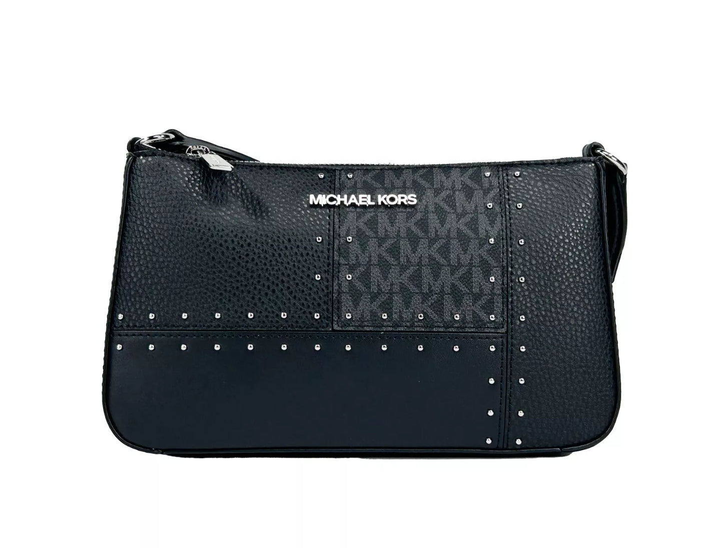 Michael Kors Crossbody Tech Attachment Bag Geldbörse Schwarz