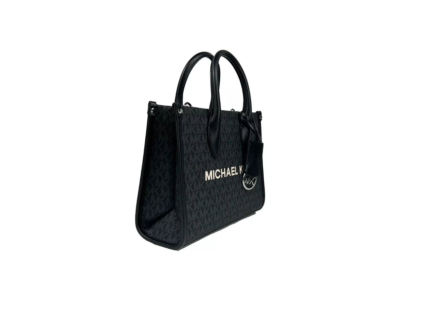Michael Kors Mirella Signature Small Top Zip Tote Bag Schwarz