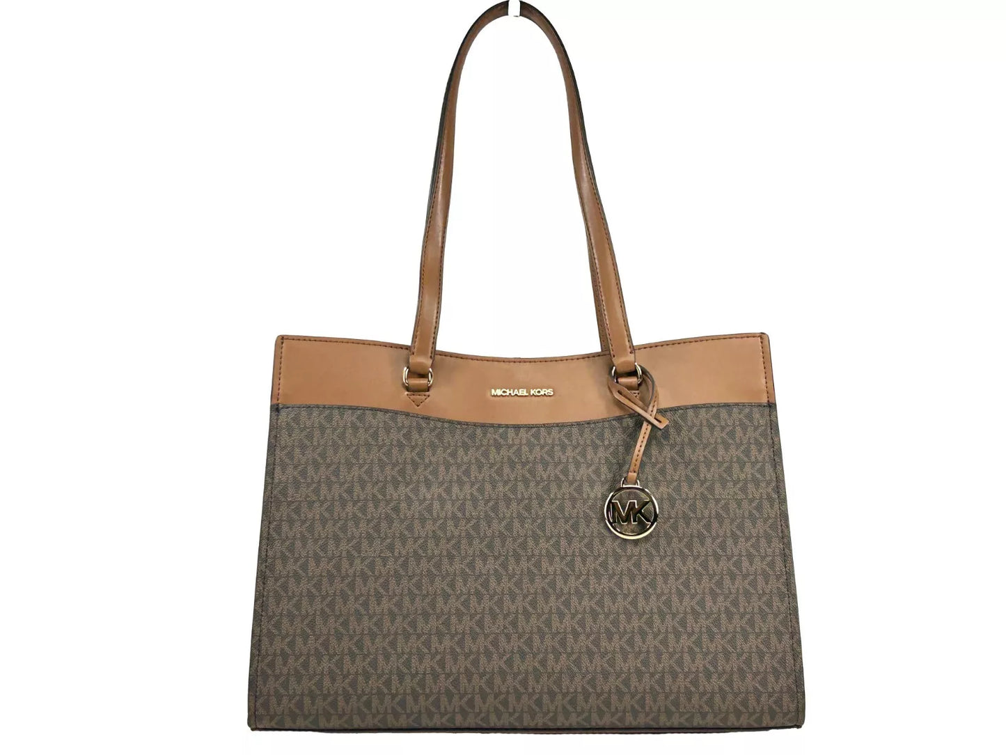 Michael Kors Jet Set Große Tasche Tragetasche Braun