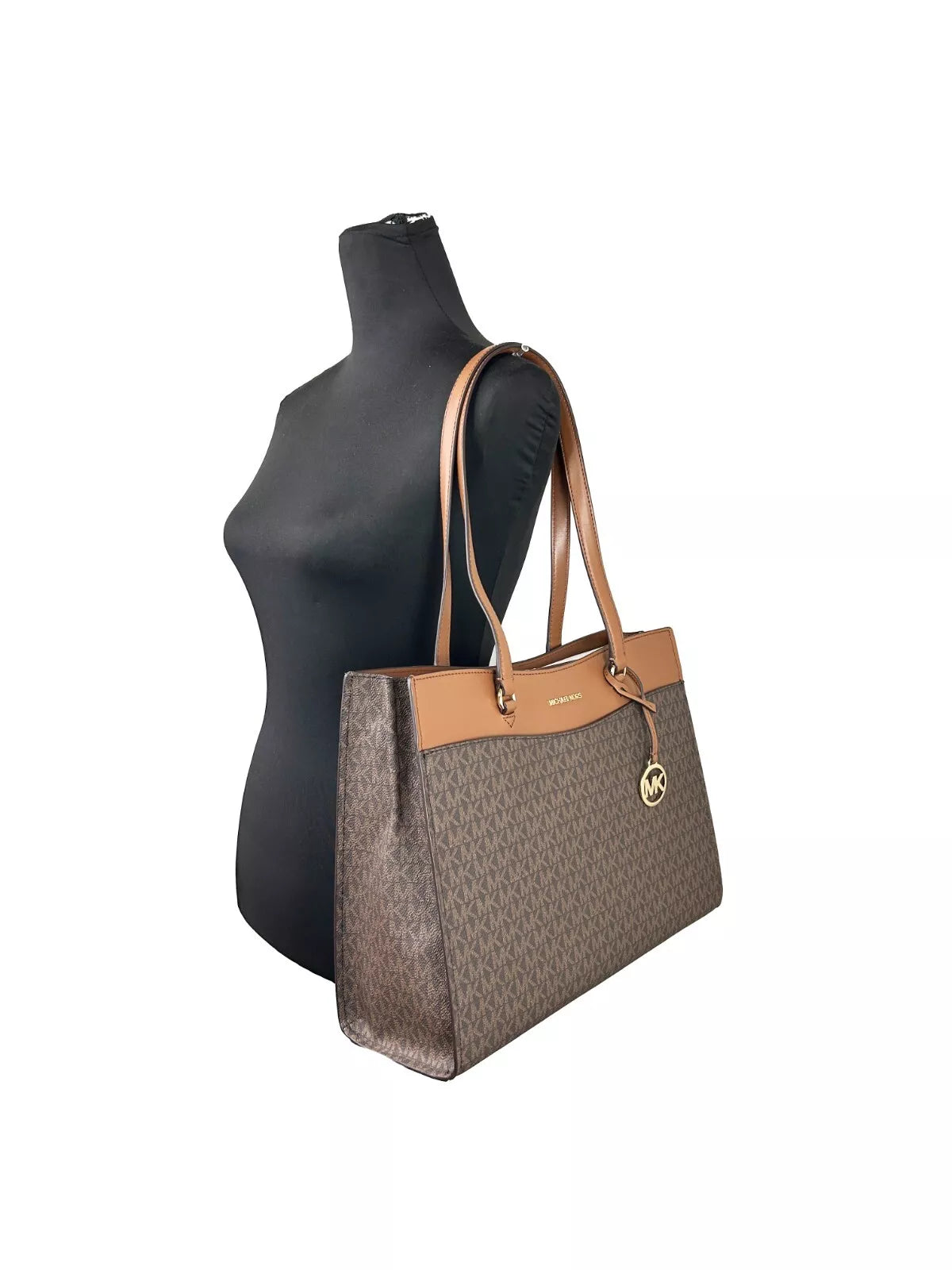 Michael Kors Jet Set Große Tasche Tragetasche Braun
