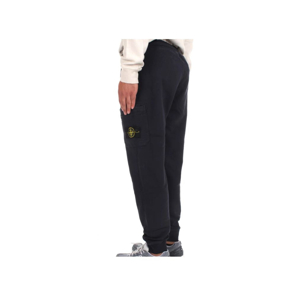 Stone Island Blaue Baumwoll-Trainingshose für Männer