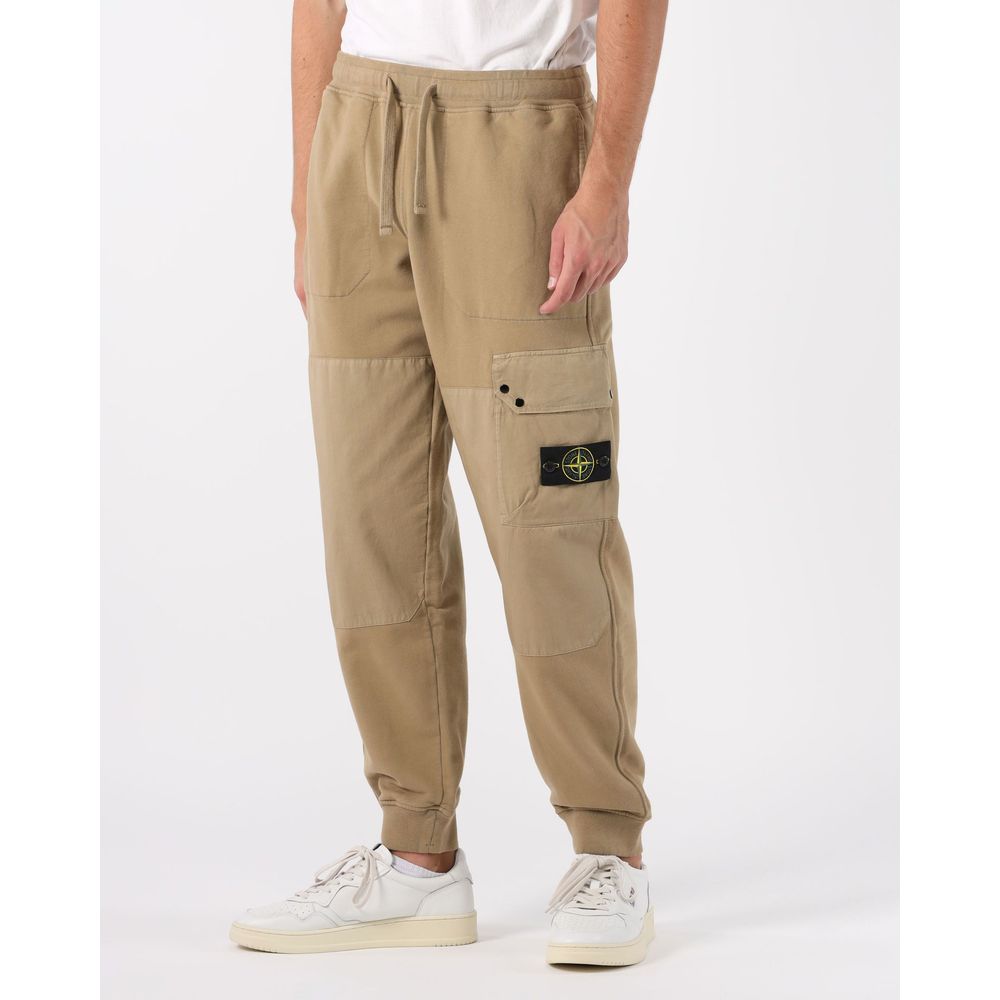 Stone Island Beige Baumwolle Männer Cargo-Hose