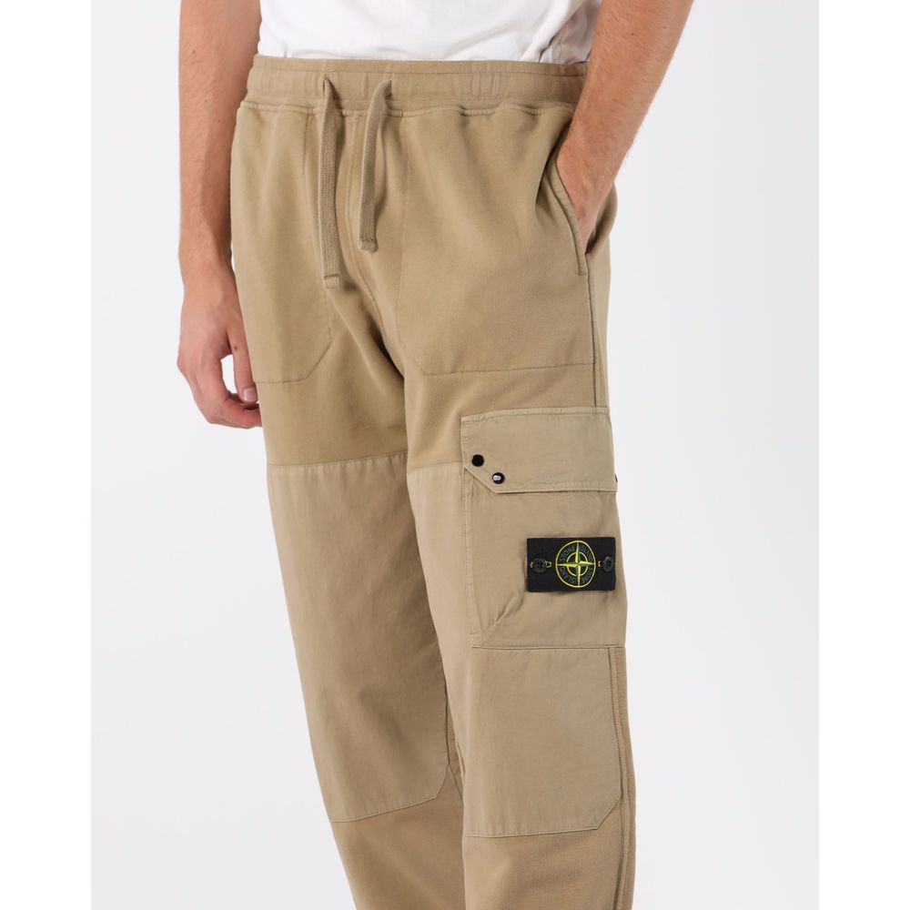 Stone Island Beige Baumwolle Männer Cargo-Hose