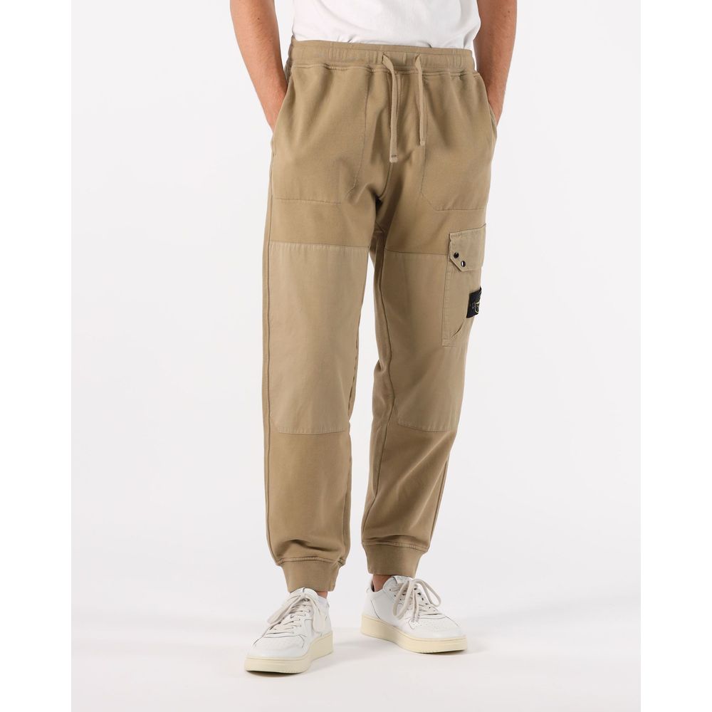 Stone Island Beige Baumwolle Männer Cargo-Hose