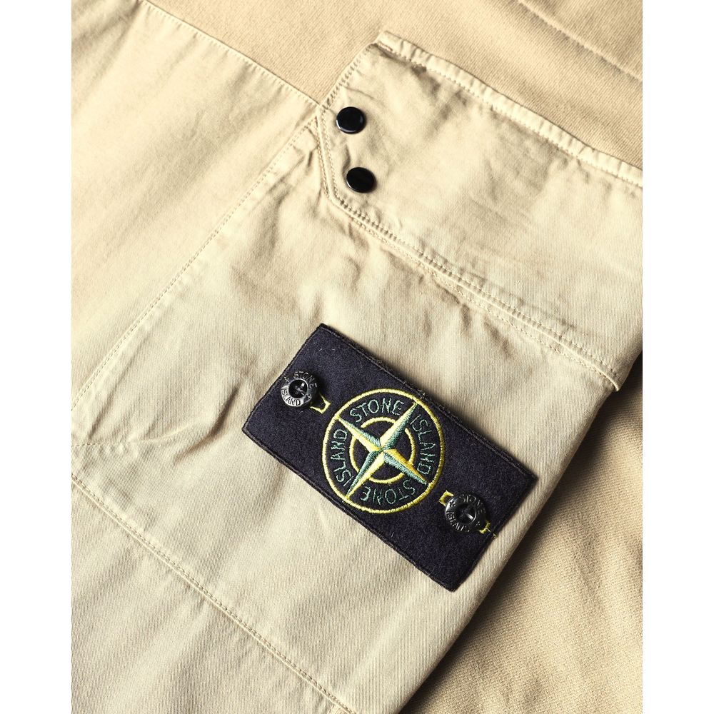 Stone Island Beige Baumwolle Männer Cargo-Hose
