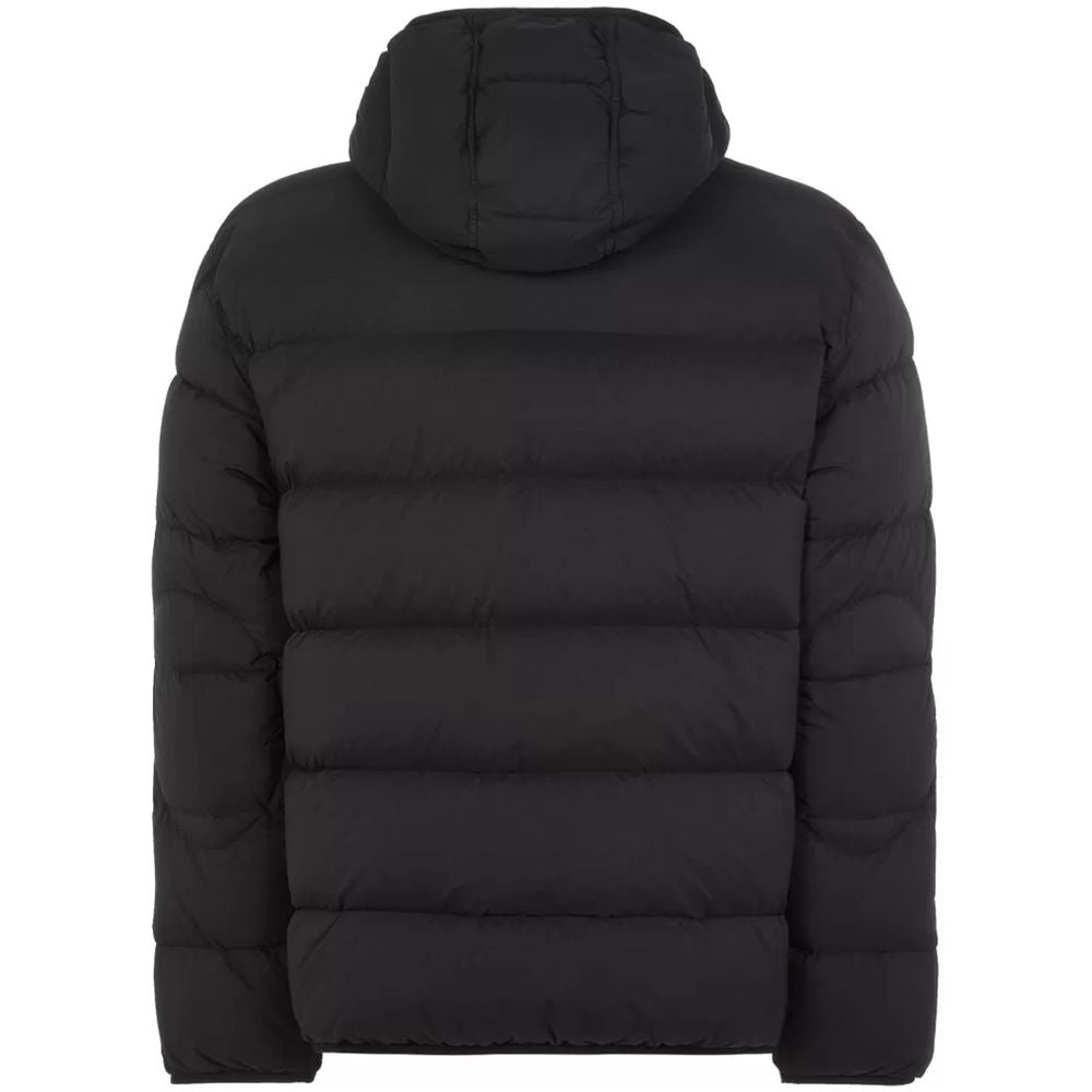 Stone Island Schwarze Nylonjacke