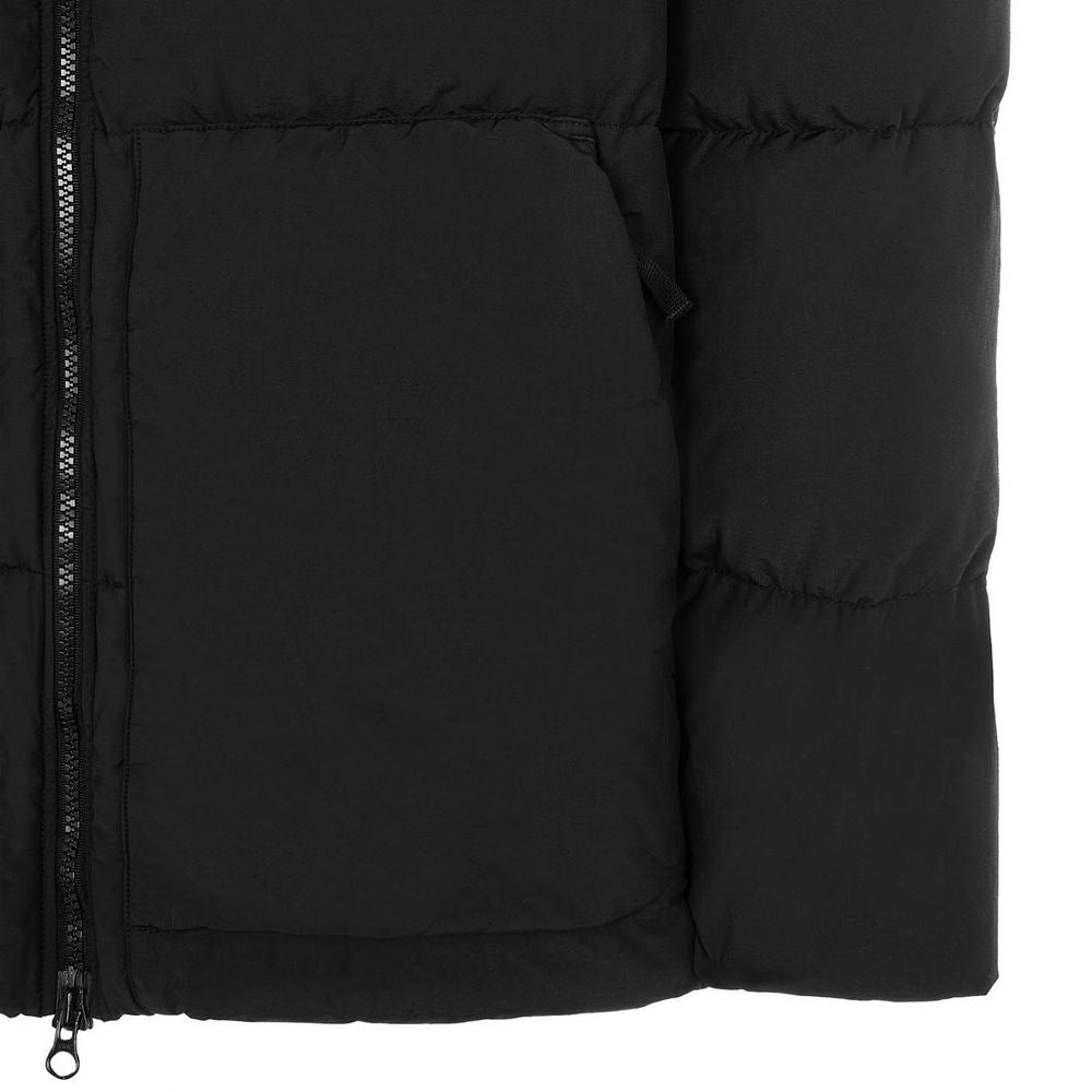 Stone Island Schwarze Nylonjacke