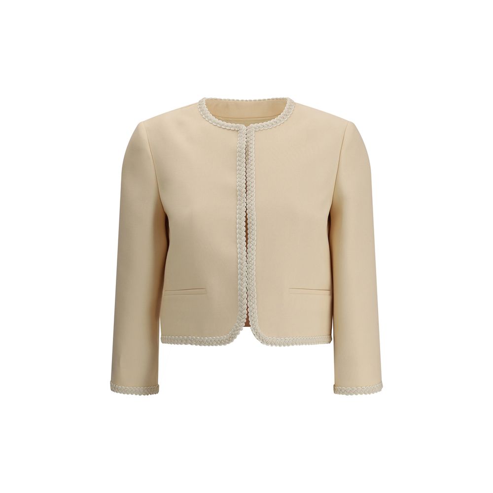 Valentino Blazer aus Seidenkrepp