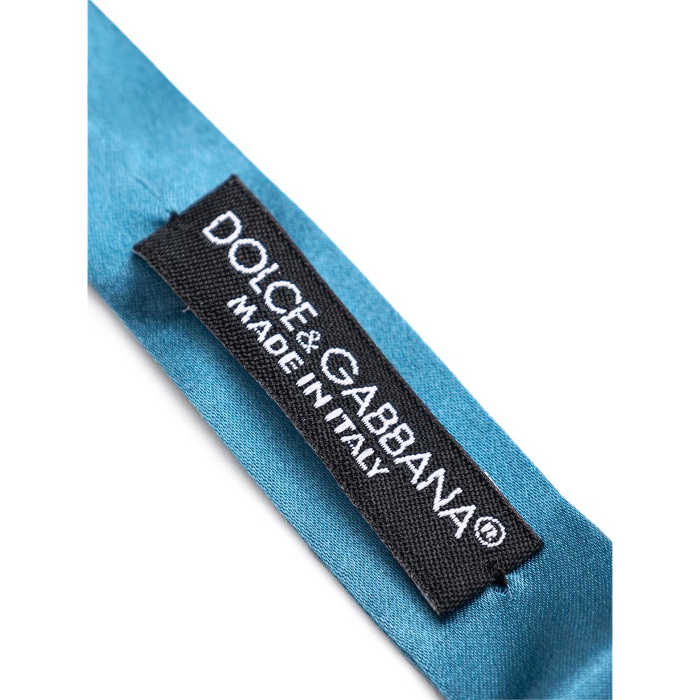 Dolce & Gabbana Blaue Seidenkrawatten &