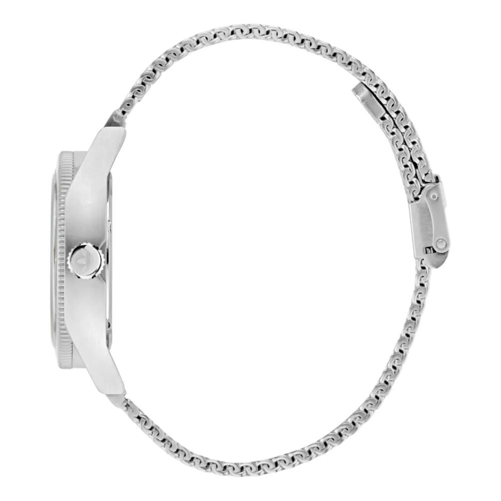 Adidas Graue Uhr aus Edelstahl