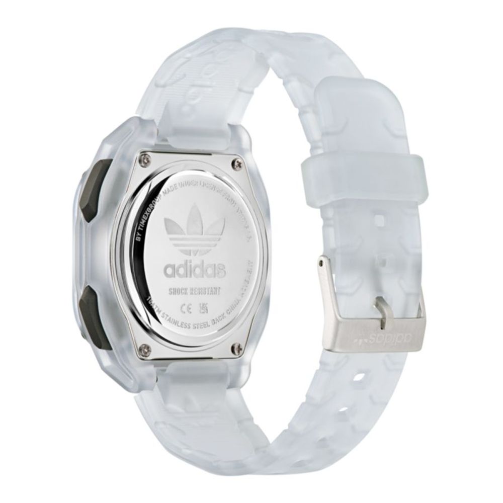 Adidas Transparente synthetische Uhr