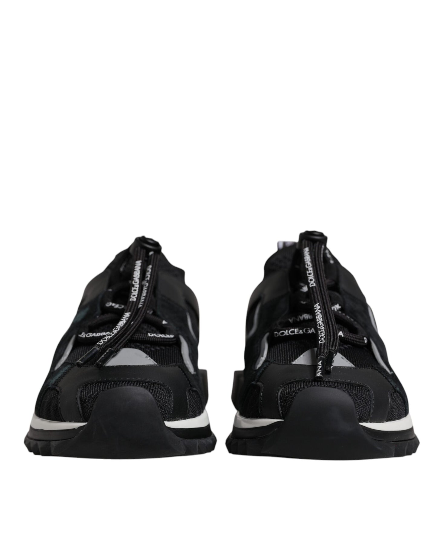 Dolce & Gabbana Schwarz Mesh Sorrento Trekking Turnschuhe Schuhe