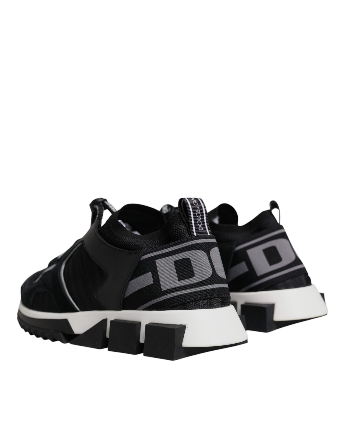 Dolce & Gabbana Schwarz Mesh Sorrento Trekking Turnschuhe Schuhe