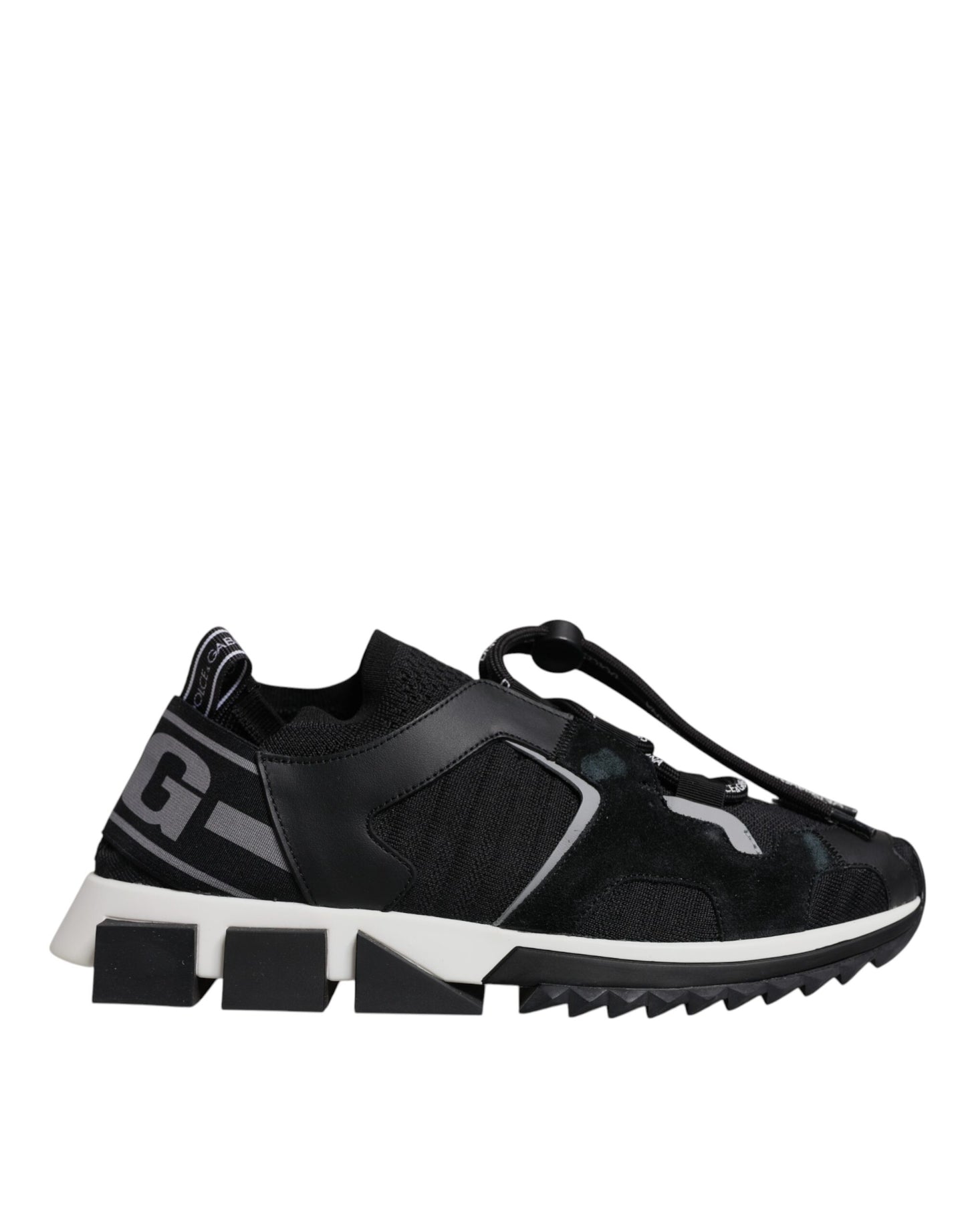 Dolce & Gabbana Schwarz Mesh Sorrento Trekking Turnschuhe Schuhe