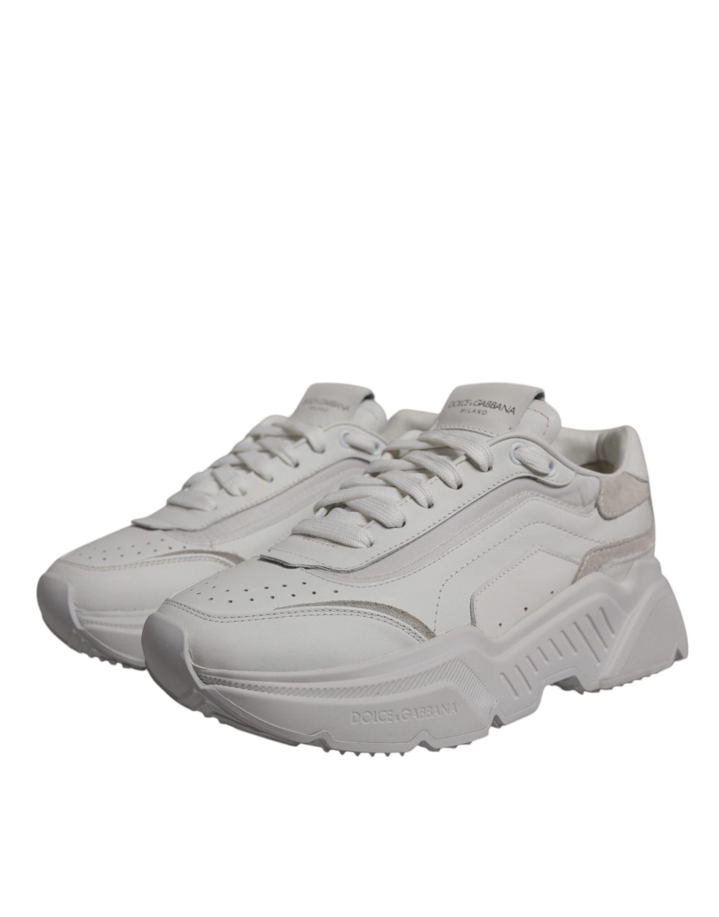 Dolce & Gabbana Weiß Daymaster Low Top Turnschuhe Schuhe