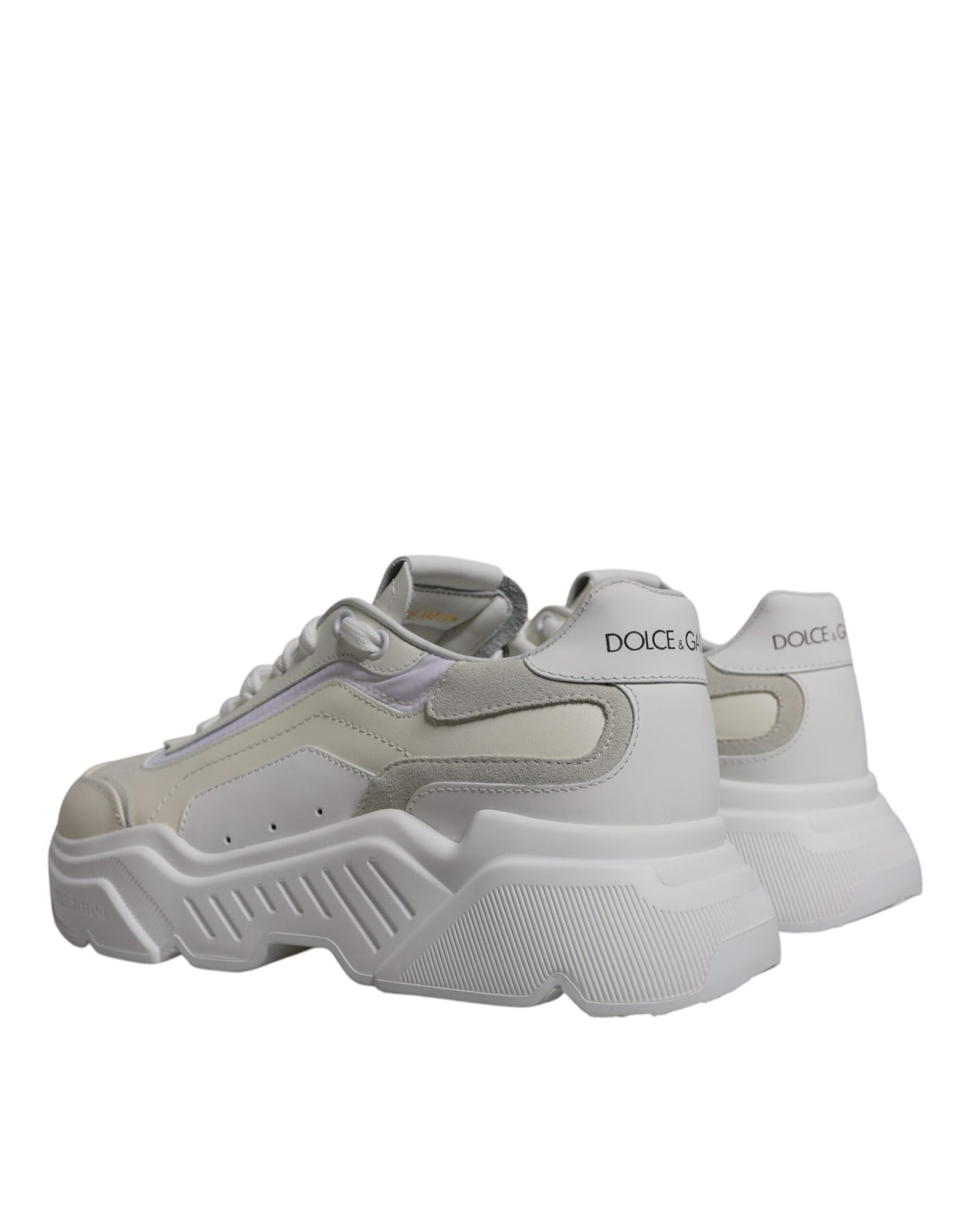 Dolce & Gabbana Weiß Daymaster Low Top Turnschuhe Schuhe