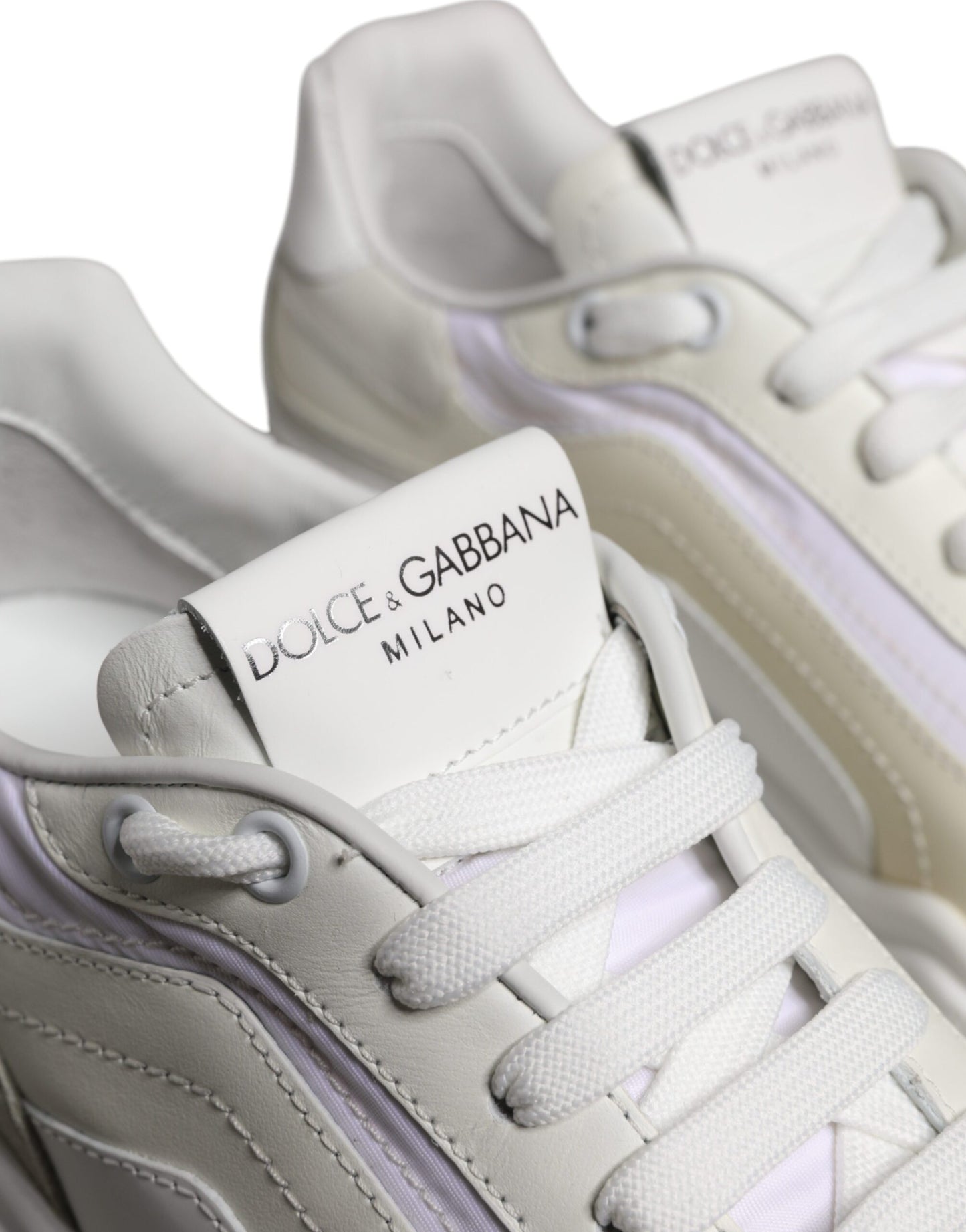 Dolce & Gabbana Weiß Daymaster Low Top Turnschuhe Schuhe