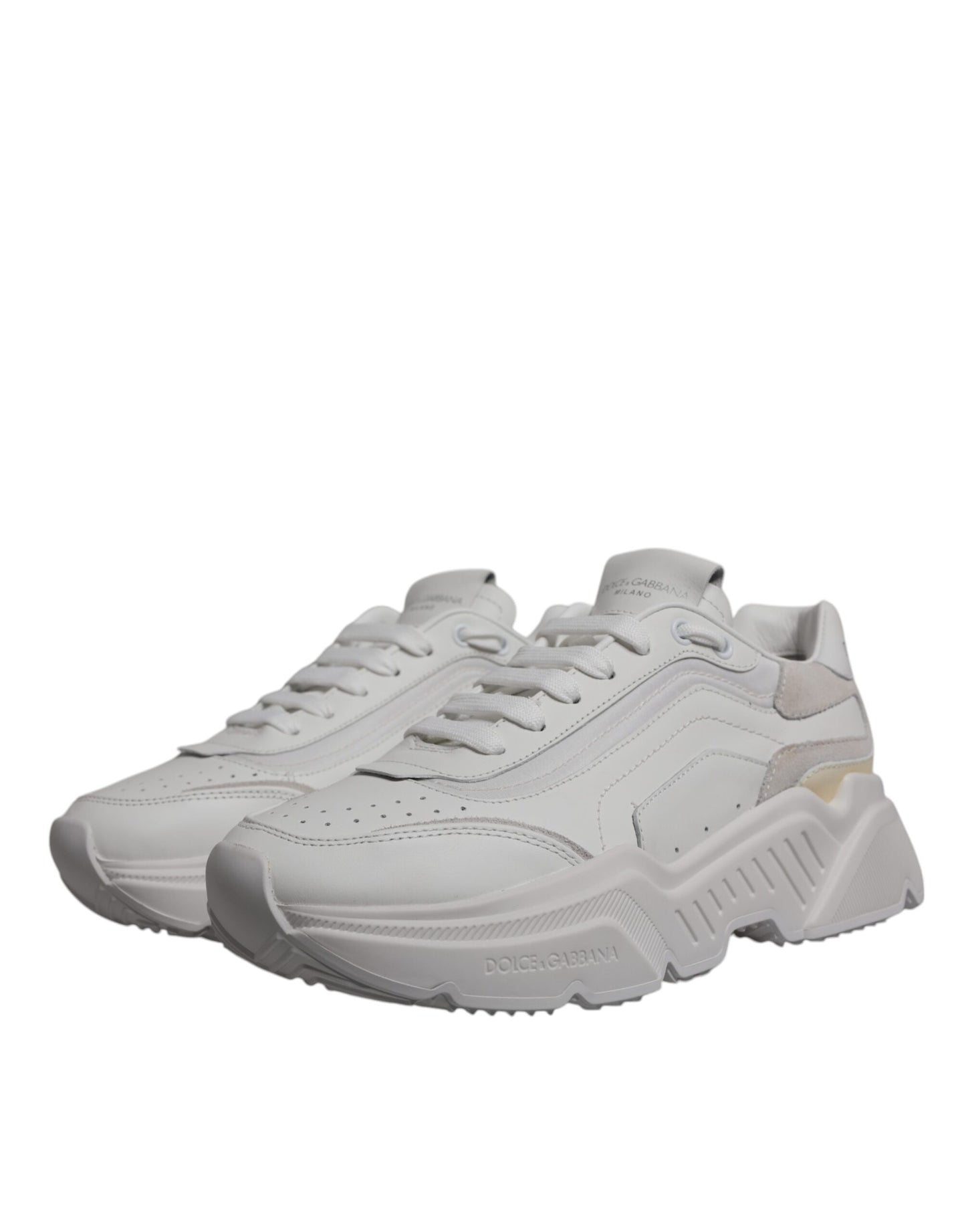 Dolce & Gabbana Weiß Daymaster Low Top Turnschuhe Schuhe