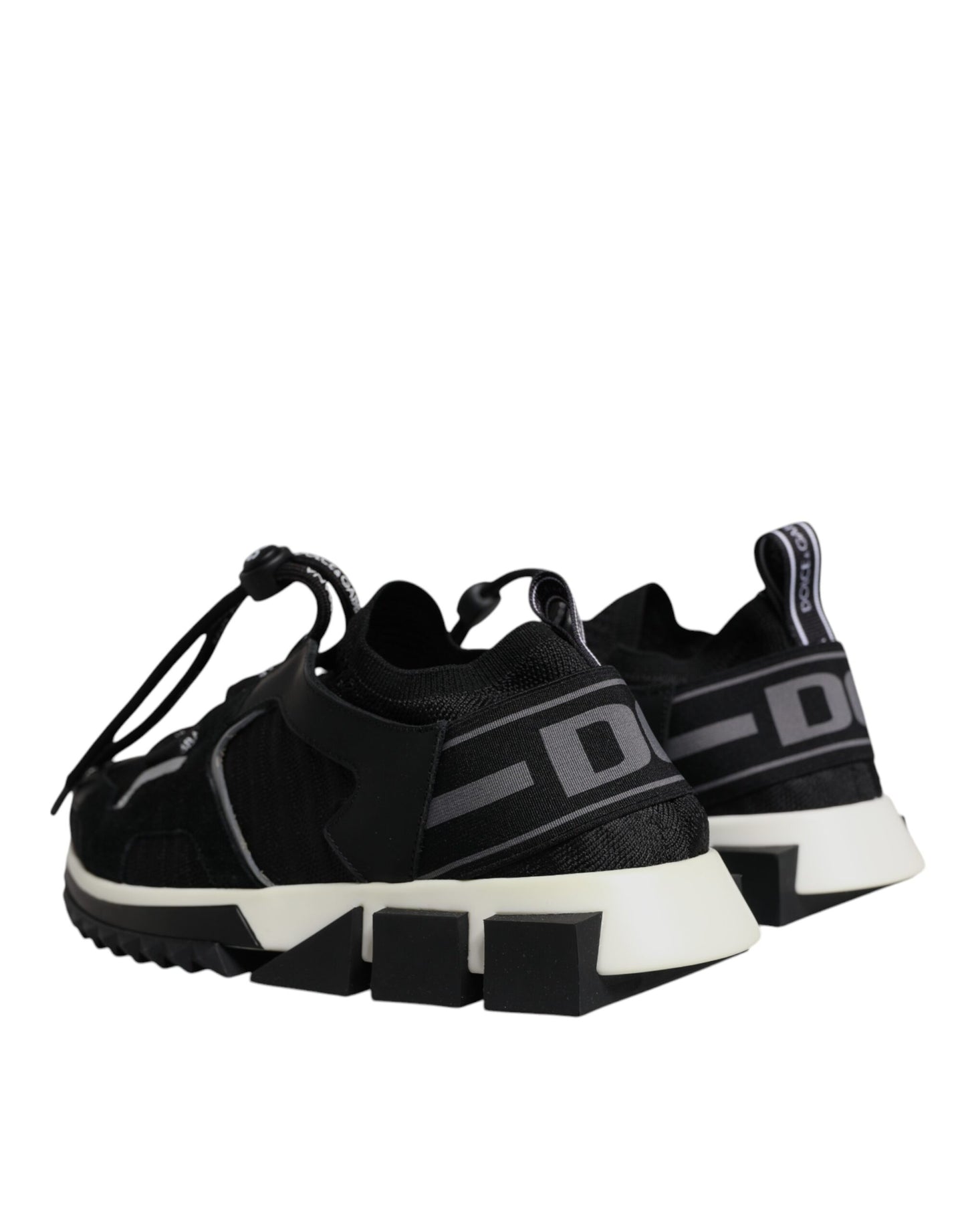 Dolce & Gabbana Schwarz Mesh Sorrento Trekking Turnschuhe Schuhe
