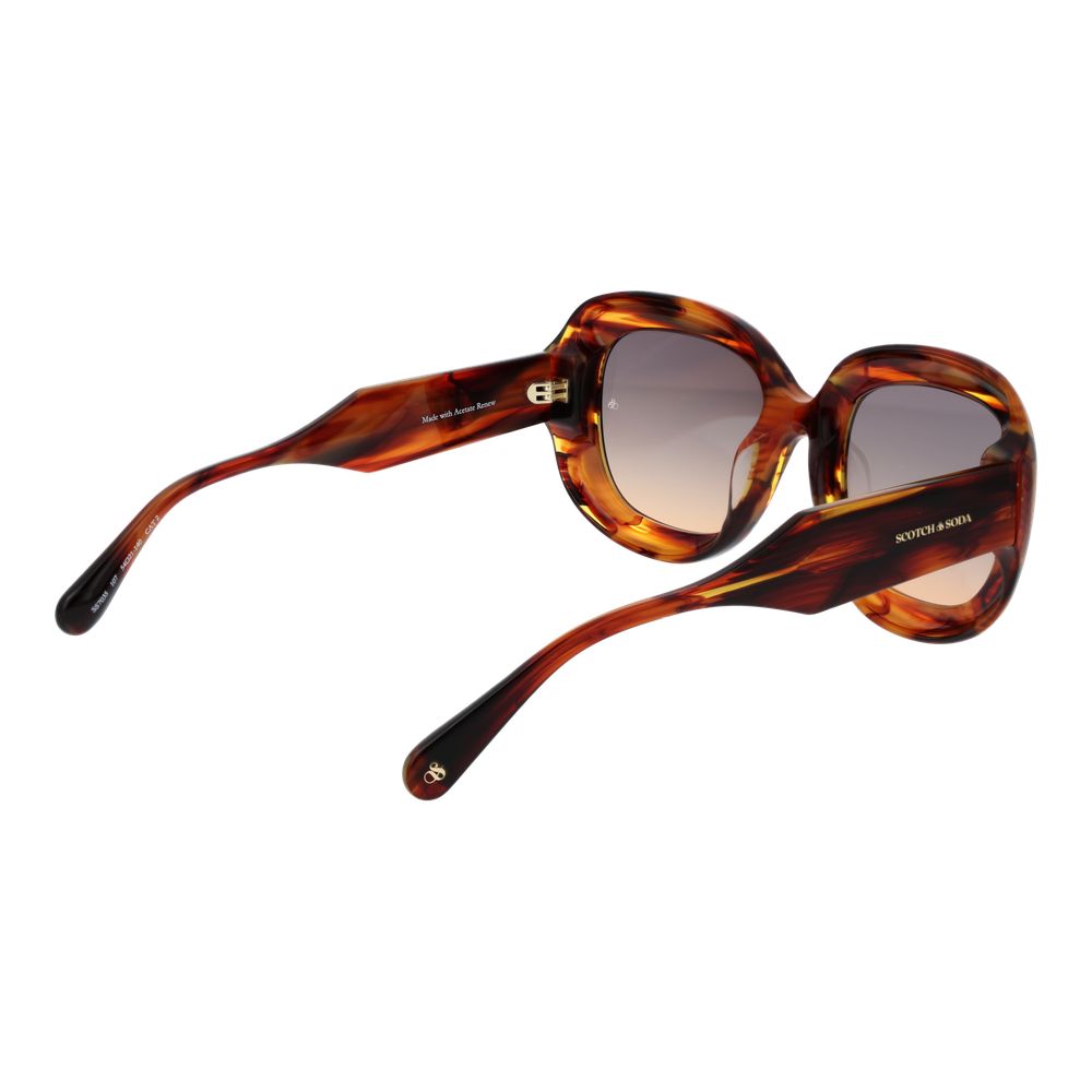 Scotch & Soda Braune Frauen Sonnenbrille